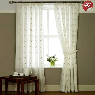 Melbourne 66x72 Voile Lined Champagne Curtains Melbourne 66x72 Voile Lined Champagne Curtains