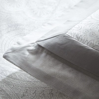Bridgewater SuperKing Duvet Set Silver Grey