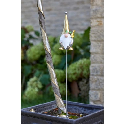 Wonky Gonky Holding Tree Metal Garden Stake