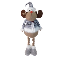 Reindeer with Telescopic Legs Grey 75cm