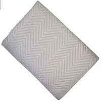 Amelle Grey King Quilted Bedspread Throw