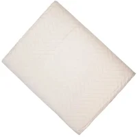 Amelle Ivory King Quilted Bedspread Throw