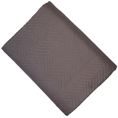 Amelle Slate Quilted Bedspread Throw