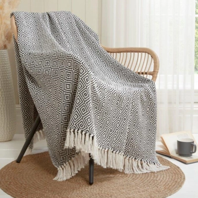 Doncaster Large Throw Charcoal Doncaster Large Throw Charcoal