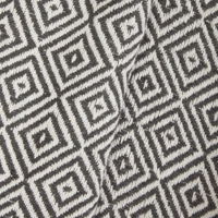 Doncaster Large Throw  Charcoal