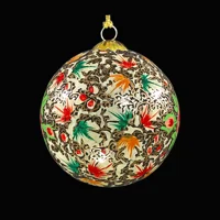 Artisan Handcrafted Bauble Autumnal Leaves