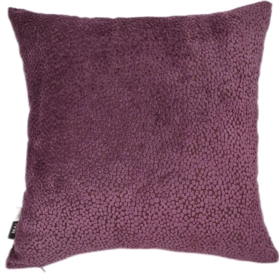 Bailey feather filled large cushion aubergine Bailey feather filled large cushion aubergine