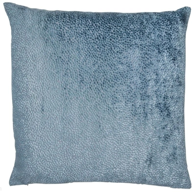 Bailey feather filled large cushion blue Bailey feather filled large cushion blue