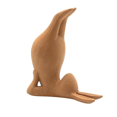 Yoga Rabbit Terracotta