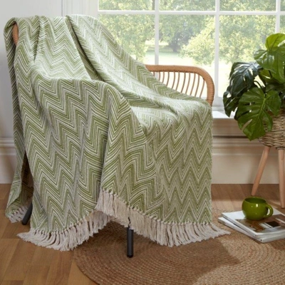 Chester Throw  Large Green