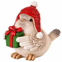 Christmas Bird with Present