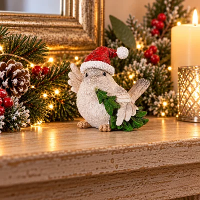 Christmas Bird with Tree