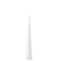 LED Candle White Cone Candle Medium