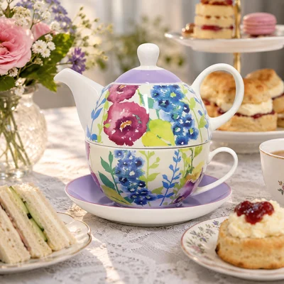 Delphinium Dream Tea For One