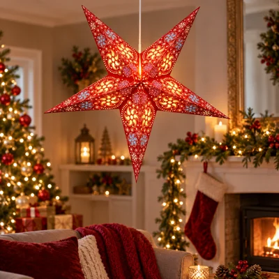 Firework Red Lantern