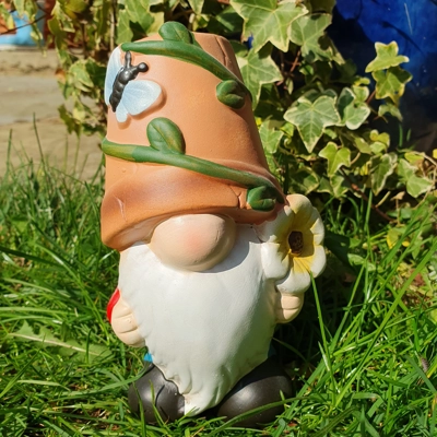 Flower Pot Gnome Small Butterfly Flower Pot Gnome Small Butterfly