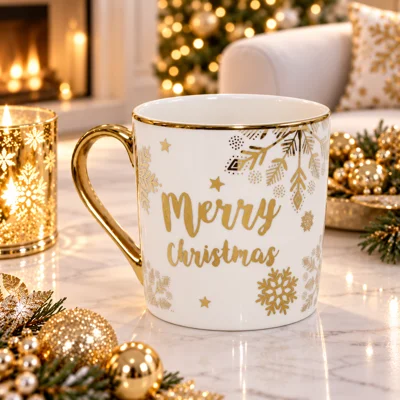 Frosty Christmas Mug