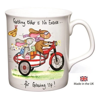 Bone China Getting Older Mug Bone China Getting Older Mug