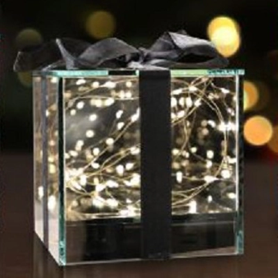 LED Mirror Glass Light Up Gift Box Small LED Mirror Glass Light Up Gift Box Small