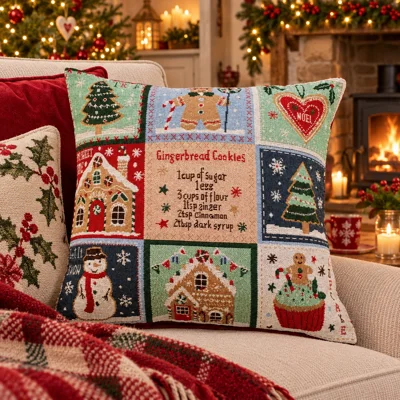 Jolly Ginger Filled Cushion