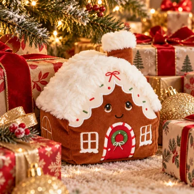Cuddly Gingerbread House