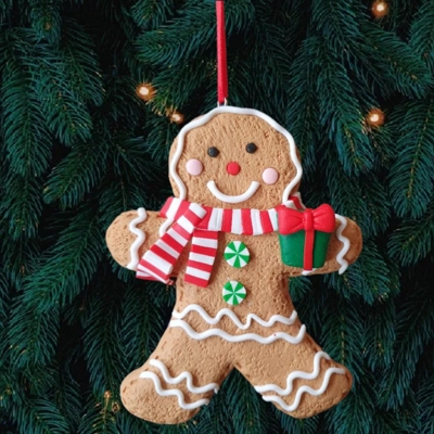 Gingerbreadman Pendant