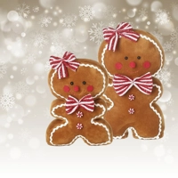 Plush Gingerbread Girl Small