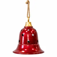 Glossy Red Metal Bell large