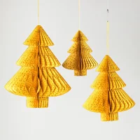Handmade Premium 8" Tree Decoration Gold