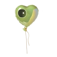 Balloon Wall Decor Green