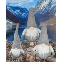 Gonk Grey Sparkles Mini