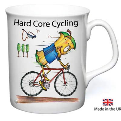 Bone China Hard Core Cycling Mug