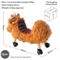 Huggable Highland Cow Ride On