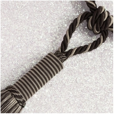 Spiral Tieback Black