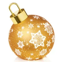 LED Giant Table Top Bauble Gold