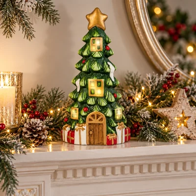 LED Christmas Tree Figurine