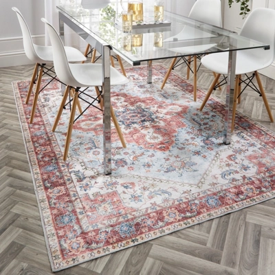 Morocco 120x170 Washable Distressed Rug Morocco 120x170 Washable Distressed Rug