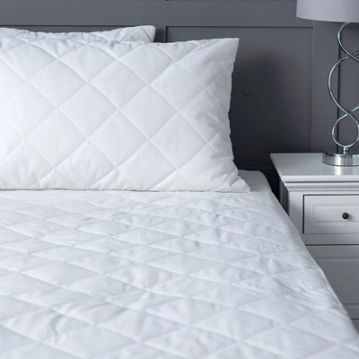 Cotton Quilted Pillow Protector