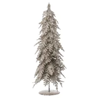 Frosted Fir Tree Burnished Gold