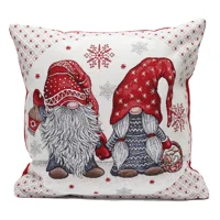 Mr & Mrs Gonk Tapestry Filled Cushion