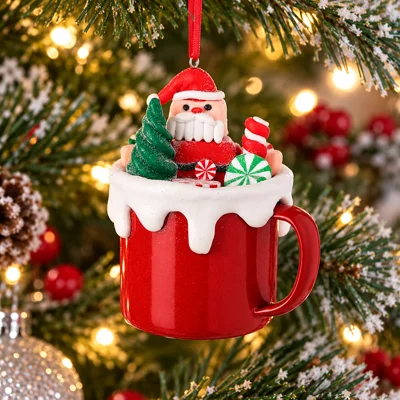 Mug Tree Pendant Santa