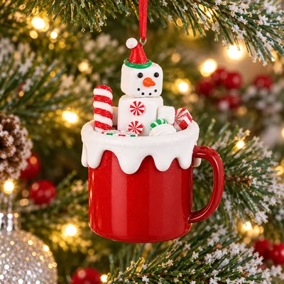 Mug Tree Pendant Snowman