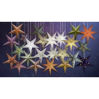 Firework Natural Lantern