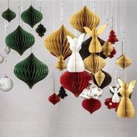 Handmade Premium 8" Tree Decoration Gold