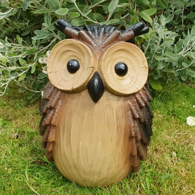 Woody Owl Figurine