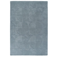 Penny 200x290cm Wool Rug Steel Blue
