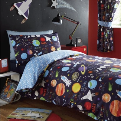 Planets Single Duvet set Planets Single Duvet set
