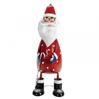 Santa Metal Figurine