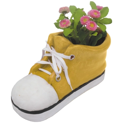 Shoe Planter Large Yellow