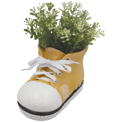 Shoe Planter Yellow